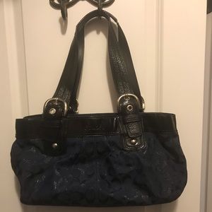 Coach signature purse